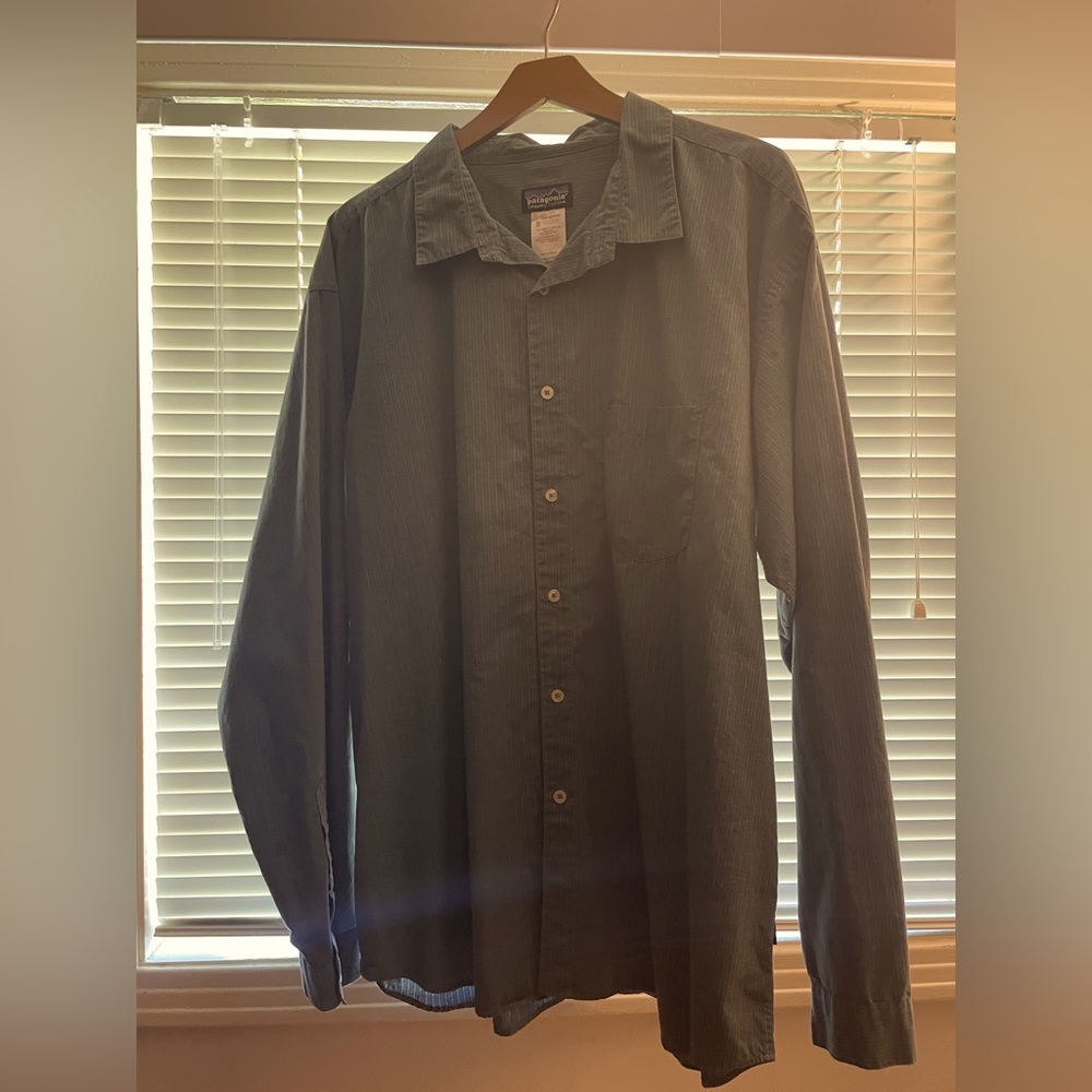 Patagonia Striped Long Sleeve Button Down